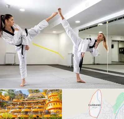 باشگاه دفاع شخصی بانوان در دربند