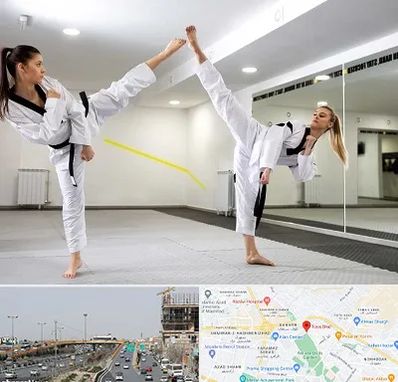 باشگاه دفاع شخصی بانوان در بلوار توس مشهد