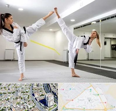 باشگاه دفاع شخصی بانوان در قاسم آباد مشهد