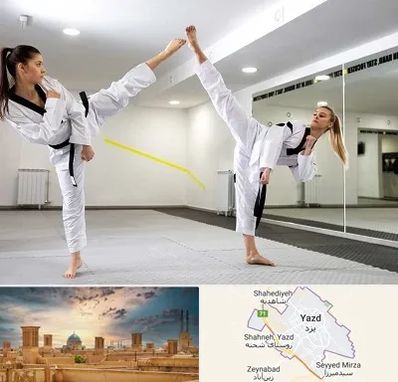 باشگاه دفاع شخصی بانوان در یزد