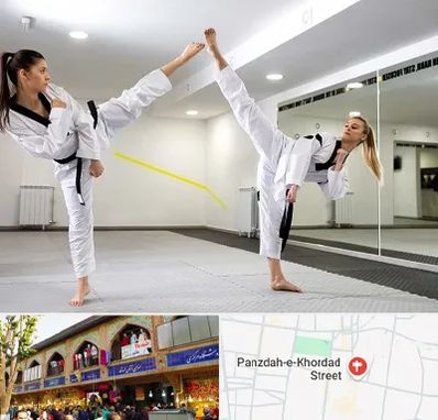 باشگاه دفاع شخصی بانوان در 15 خرداد