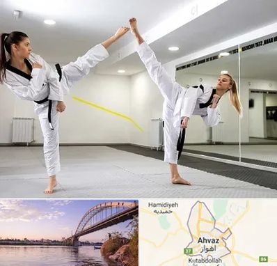 باشگاه دفاع شخصی بانوان در اهواز