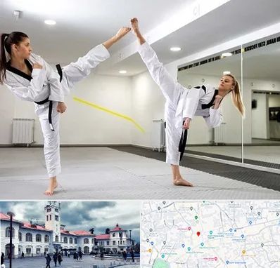 باشگاه دفاع شخصی بانوان در میدان شهرداری رشت