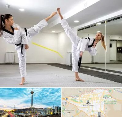 باشگاه دفاع شخصی بانوان در تهران