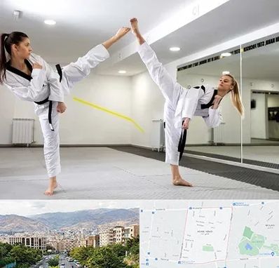 باشگاه دفاع شخصی بانوان در خانی آباد