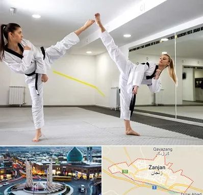 باشگاه دفاع شخصی بانوان در زنجان