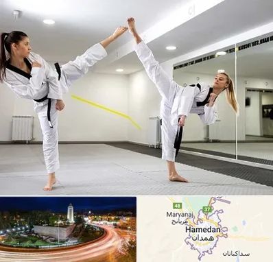 باشگاه دفاع شخصی بانوان در همدان