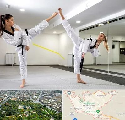 باشگاه دفاع شخصی بانوان در شهرکرد