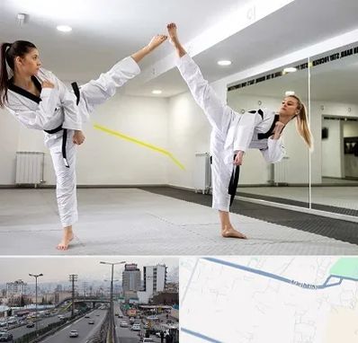 باشگاه دفاع شخصی بانوان در بلوار ارتش