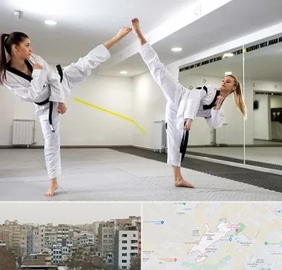 باشگاه دفاع شخصی بانوان در محمد شهر کرج