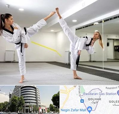 باشگاه دفاع شخصی بانوان در قلهک 