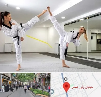 باشگاه دفاع شخصی بانوان در ولیعصر شهریار