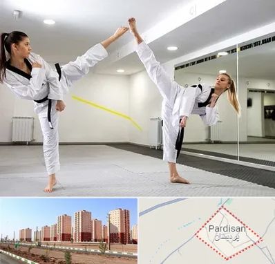 باشگاه دفاع شخصی بانوان در پردیسان قم