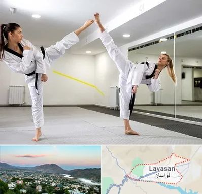 باشگاه دفاع شخصی بانوان در لواسان