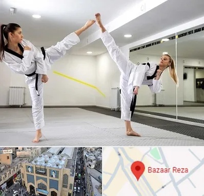 باشگاه دفاع شخصی بانوان در بازار رضا مشهد