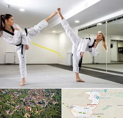 باشگاه دفاع شخصی بانوان در دماوند