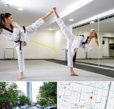 باشگاه دفاع شخصی بانوان در امامت مشهد