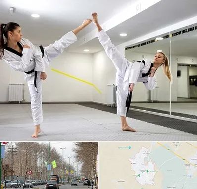 باشگاه دفاع شخصی بانوان در نظرآباد کرج