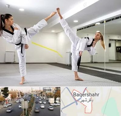 باشگاه دفاع شخصی بانوان در باقرشهر