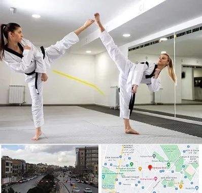 باشگاه دفاع شخصی بانوان در بلوار فردوسی مشهد