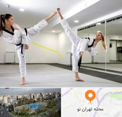 باشگاه دفاع شخصی بانوان در تهران نو