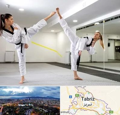 باشگاه دفاع شخصی بانوان در تبریز