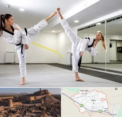 باشگاه دفاع شخصی بانوان در بم