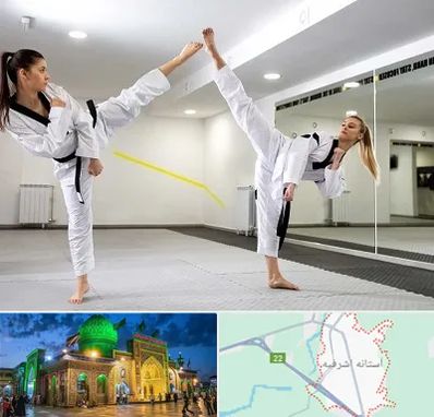 باشگاه دفاع شخصی بانوان در آستانه اشرفیه