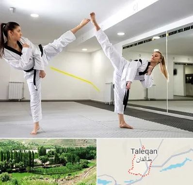 باشگاه دفاع شخصی بانوان در طالقان