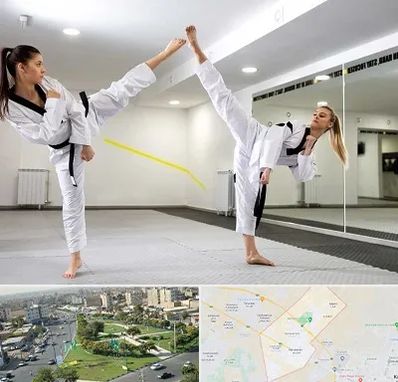 باشگاه دفاع شخصی بانوان در کمال شهر کرج