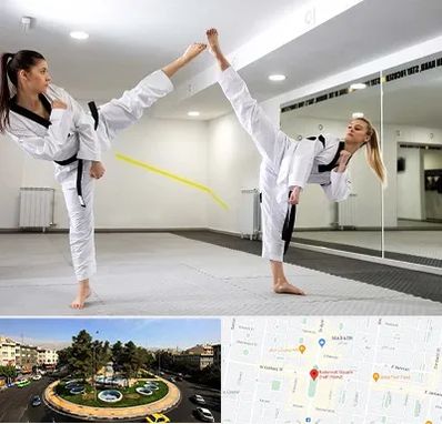 باشگاه دفاع شخصی بانوان در هفت حوض 