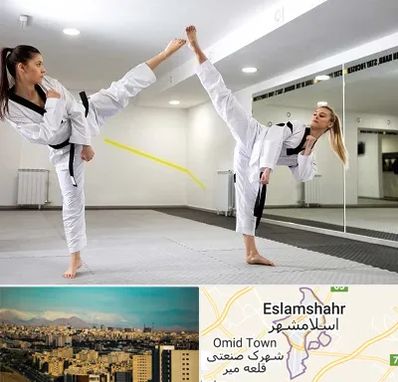 باشگاه دفاع شخصی بانوان در اسلامشهر