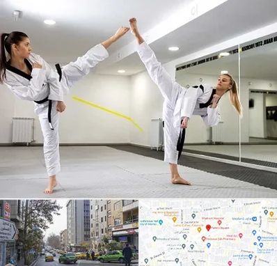 باشگاه دفاع شخصی بانوان در فاطمی 