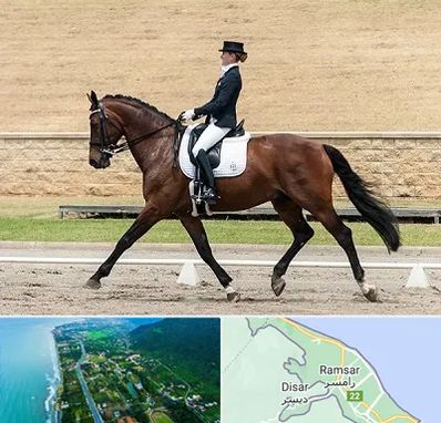 باشگاه سوارکاری بانوان در رامسر