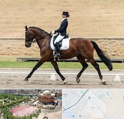 باشگاه سوارکاری بانوان در گلستان اسلامشهر