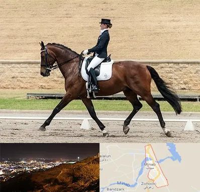 باشگاه سوارکاری بانوان در میناب