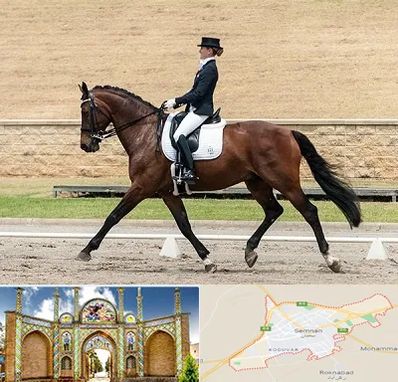 باشگاه سوارکاری بانوان در سمنان