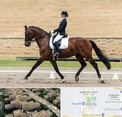 باشگاه سوارکاری بانوان در اکباتان 