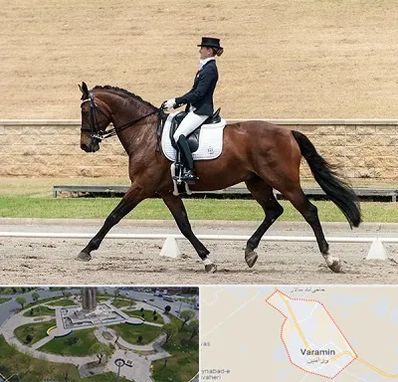 باشگاه سوارکاری بانوان در ورامین