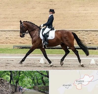 باشگاه سوارکاری بانوان در شاندیز مشهد