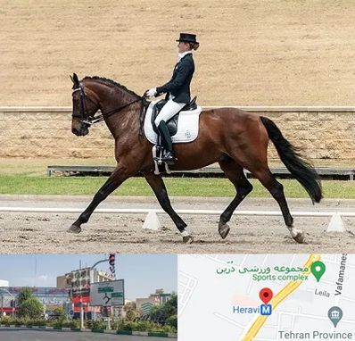 باشگاه سوارکاری بانوان در هروی 