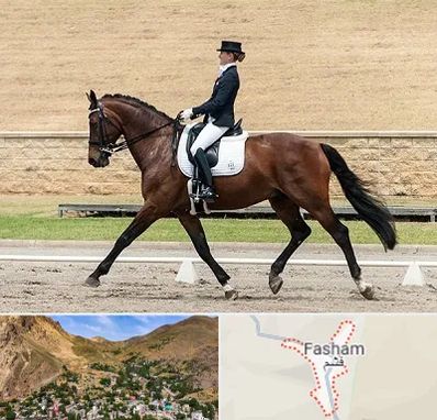 باشگاه سوارکاری بانوان در فشم