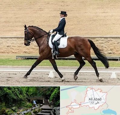 باشگاه سوارکاری بانوان در علی‌ آباد کتول