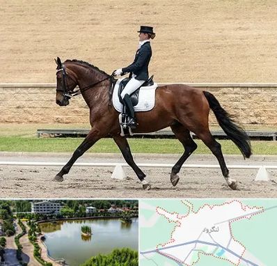 باشگاه سوارکاری بانوان در لنگرود