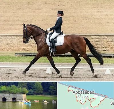 باشگاه سوارکاری بانوان در عباس آباد