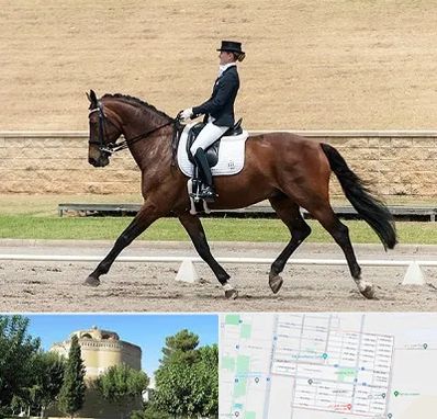 باشگاه سوارکاری بانوان در مرداویج اصفهان