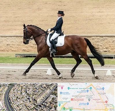 باشگاه سوارکاری بانوان در شهرک غرب مشهد