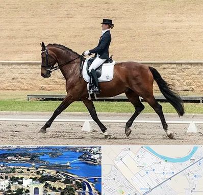 باشگاه سوارکاری بانوان در کوروش اهواز