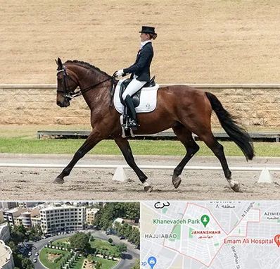 باشگاه سوارکاری بانوان در جهانشهر کرج 