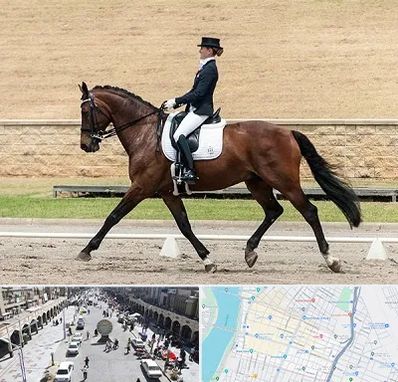 باشگاه سوارکاری بانوان در نادری اهواز